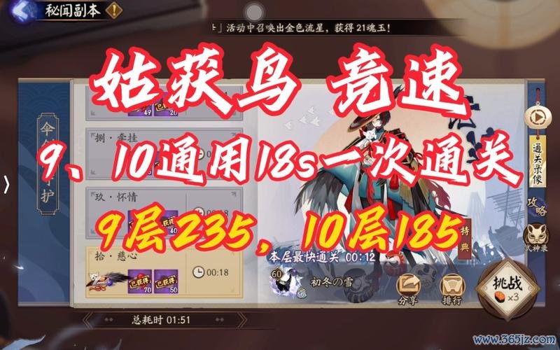 姑获鸟副本通关技巧与阵容搭配全解_姑获鸟最新游戏攻略